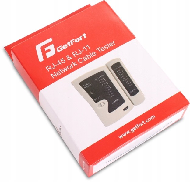 Tester Kabli Lan Getfort RJ-45 RJ-11 + Etui