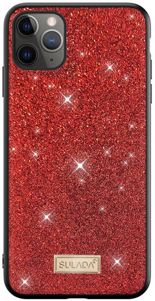 Фото - Чохол Sulada Etui IPHONE XR Brokat  Dazzling Glitter czerwone 