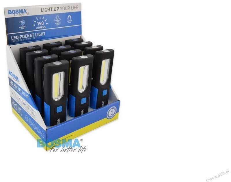 Bosma BOSMA 6124 LATARKA LED 150 Lm KIESZONKOWA 6124