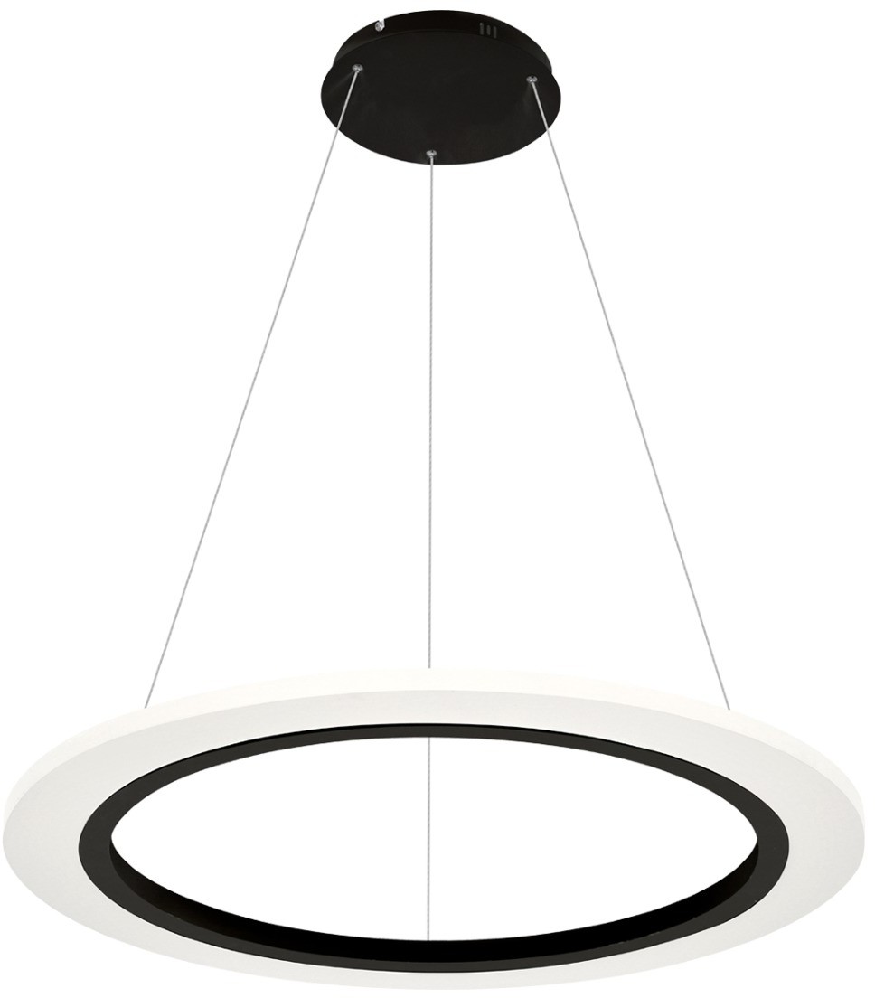 Milagro Lampa wisząca COSMO metal akryl czarny ML348