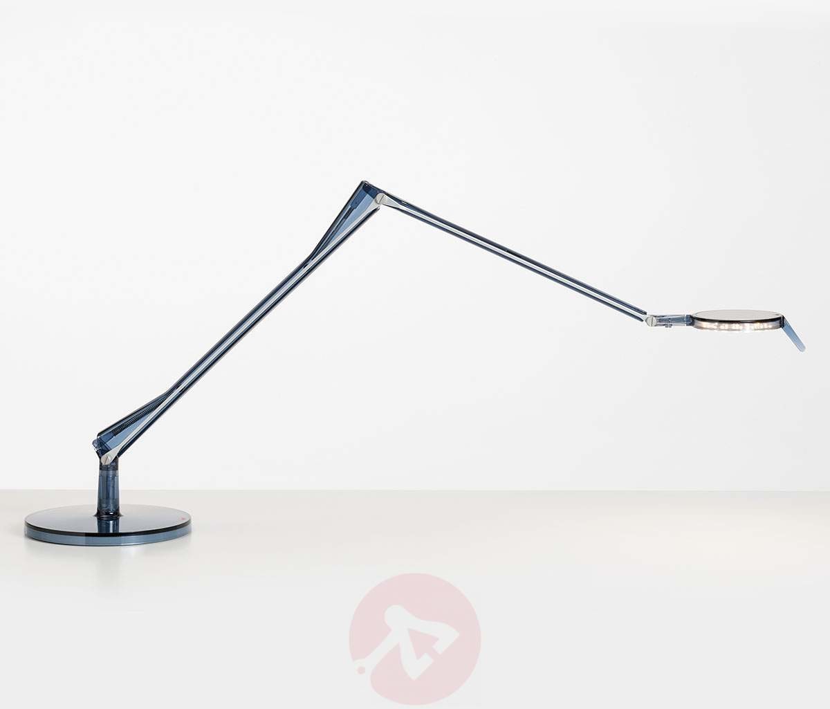 KARTELL Aledin Tec  przegubowa lampa stołowa LED, nieb.