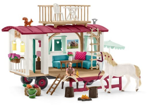 Schleich HORSE CLUB PRZYCZEPA DO TAJNYCH SPOTKAŃ KLUBOWYCH 42415
