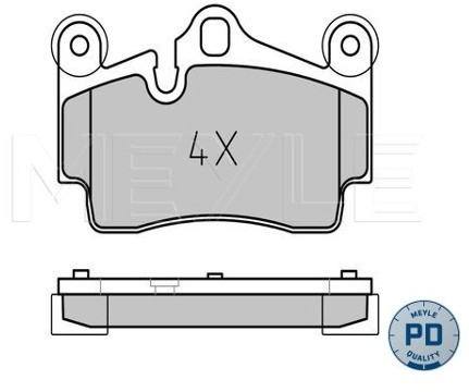 Wulf Gaertner Autoparts Zestaw klocków hamulcowych, hamulce tarczowe Wulf Gaertner Autoparts 025 236 9417/PD