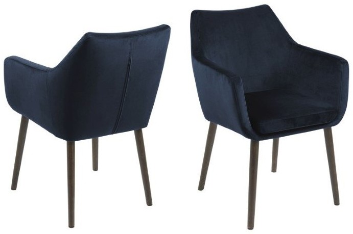 Actona Krzesło Nora VIC Dark Blue 114510