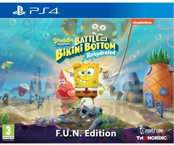 Spongebob SquarePants Battle for Bikini Bottom Rehydrated Edycja F.U.N GRA PS4