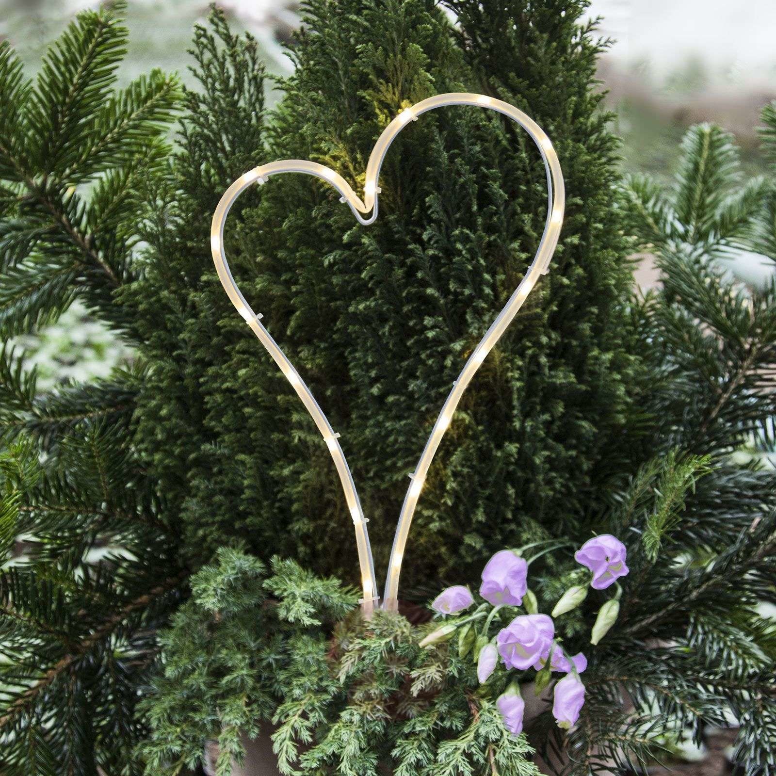 Best Season Lampa dekoracyjna zewnętrzna LED Decorationheart