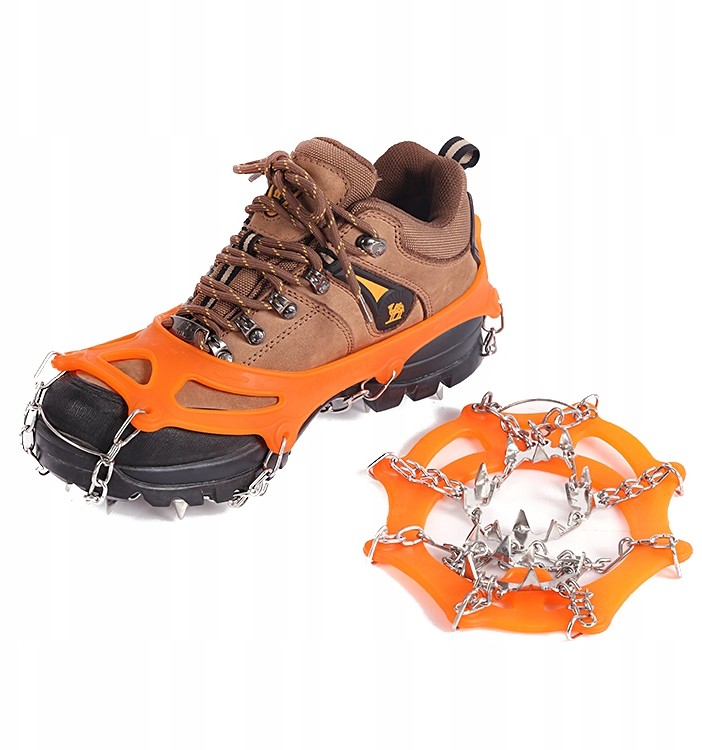 Raki Na Buty Łańcuchy Kolce Antypoślizgowe r.38-45