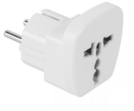 Adapter Us Uk Na Pl Przejściówka Wtyczka Angielska