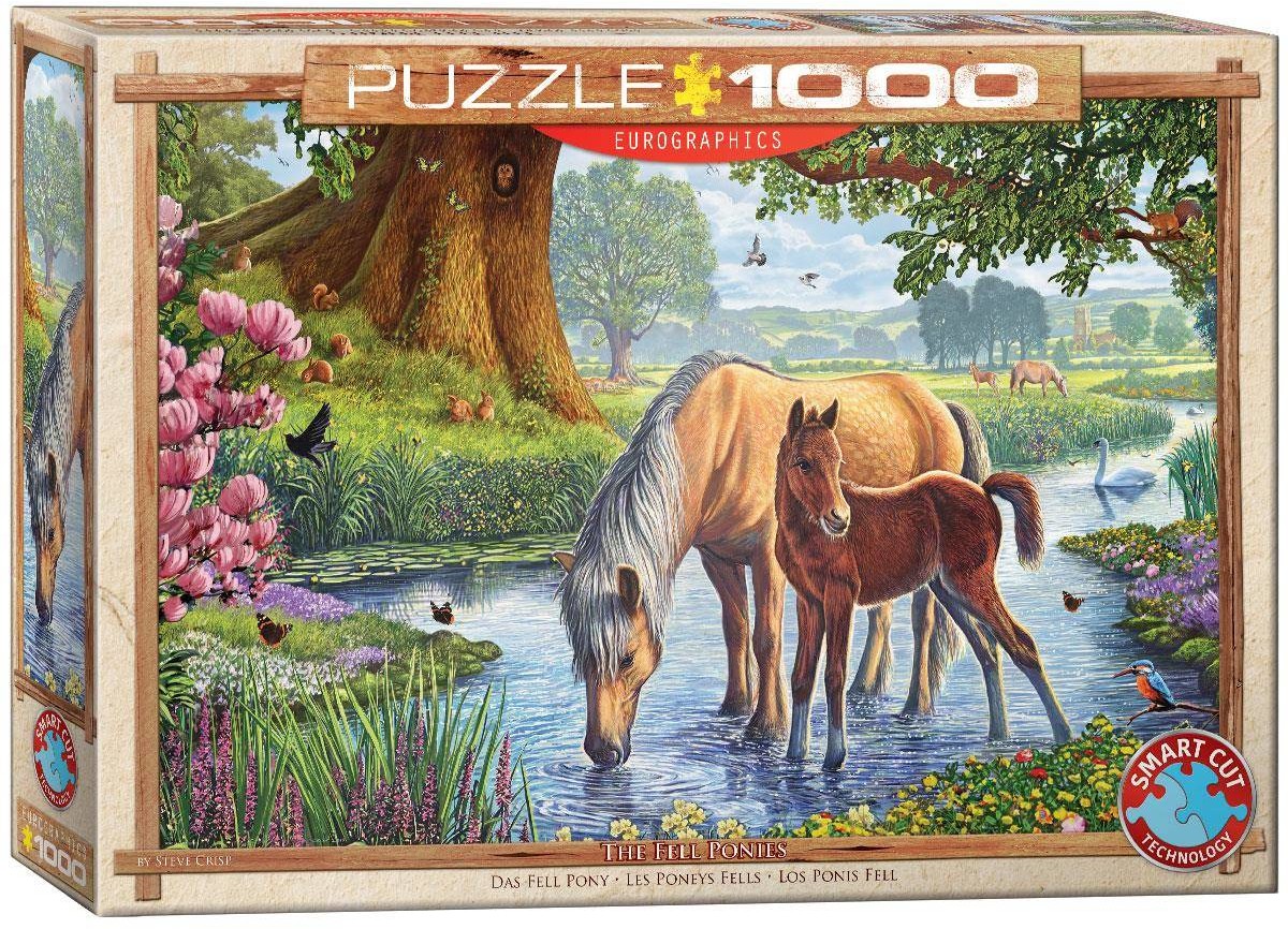 Eurographics Puzzle 1000 The Fell Ponies by Steve Crisp 6000-0976 -