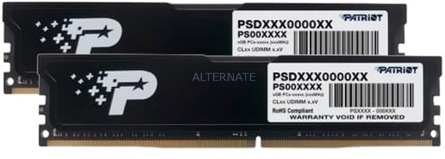 Patriot PSD416G3200K, Pami$7669c operacyjna 0814914027080