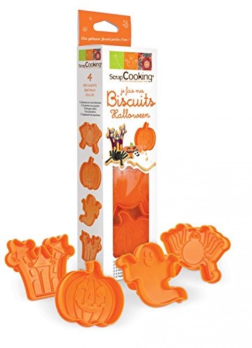 Unbekannt ScrapCooking 2034 JA TUE Meine ciastka  Halloween Kit z tworzywa sztucznego/ABS Pomarańczowy 28,5 x 7,5 x 4,5 cm 2034