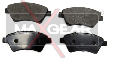MaxGear Zestaw klocków hamulcowych, hamulce tarczowe 19-0579