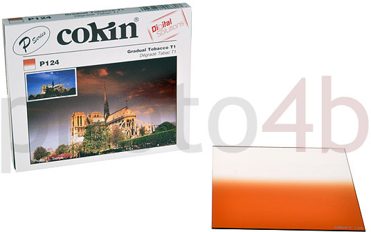 Cokin P124 - Filtr połówkowy tabaczkowy T1 P124 SLI-P11-124