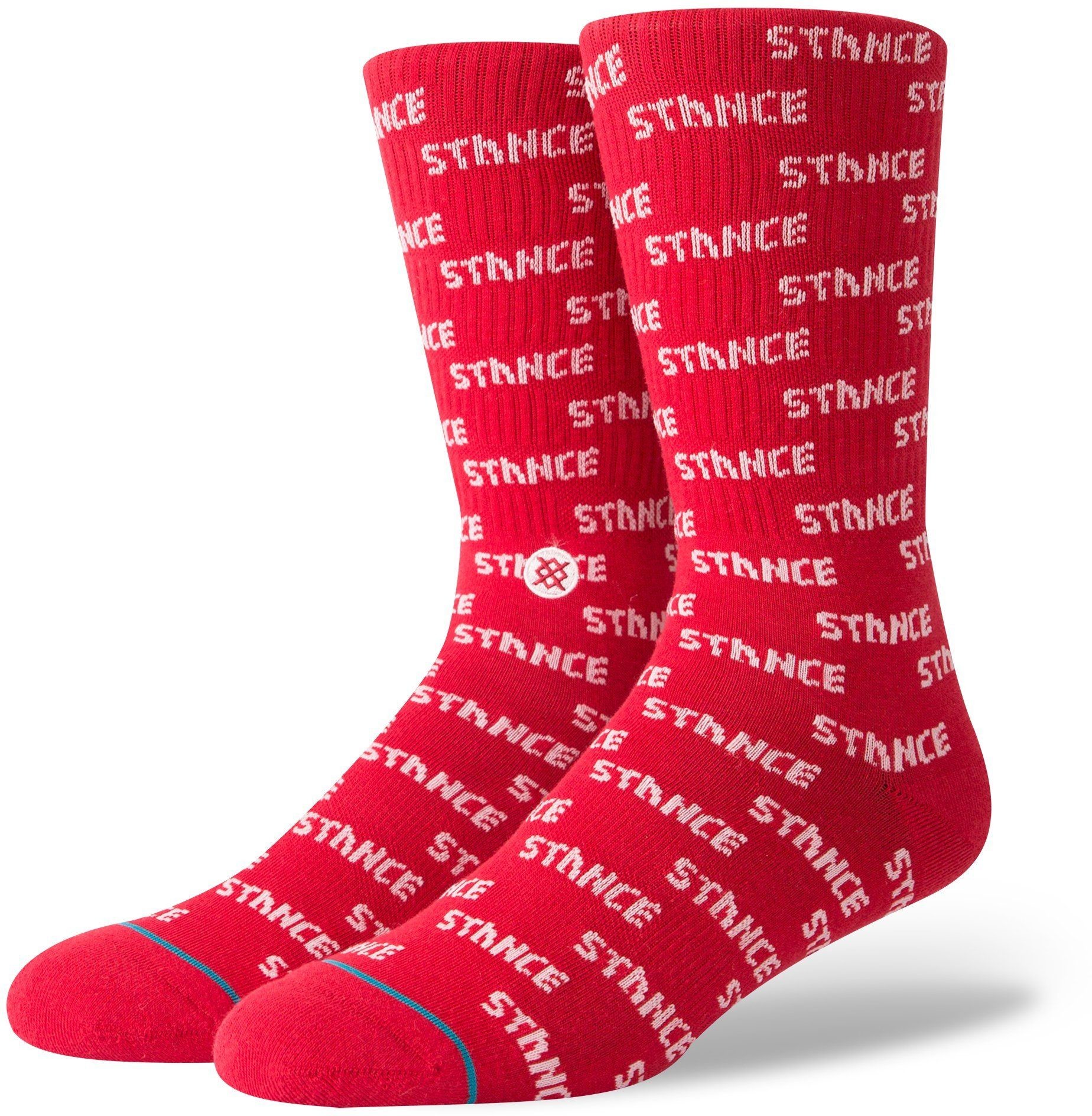 STANCE skarpetki STANCE REPEAT Red