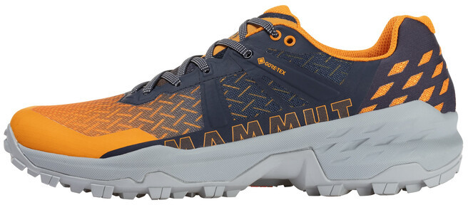 Mammut Sertig II GTX Low Shoes Men, żółty/niebieski UK 9,5 | EU 44 2021 Buty turystyczne 3030-04280-50493-1095