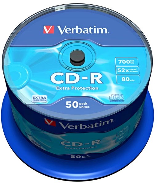 Verbatim Płyta CD-R 700MB Cake 50szt