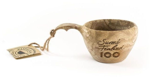 Kupilka K37B0G 37 Cup duży brązowy kubek z grawerem