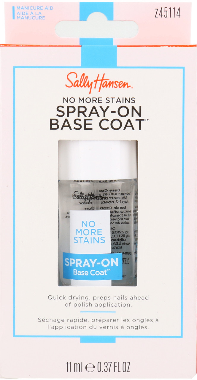Sally Hansen No More Stains Baza Do Paznokci W Sprayu 11ml