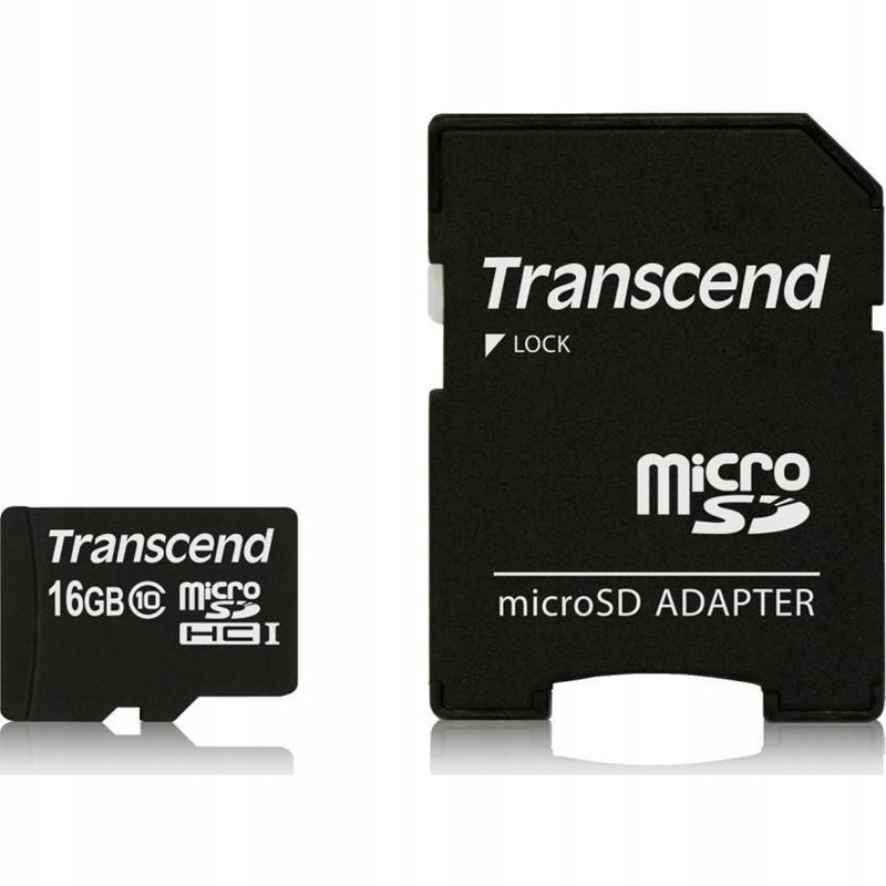 Transcend Memory MicroSDHC Class 10 - Karta pamięc