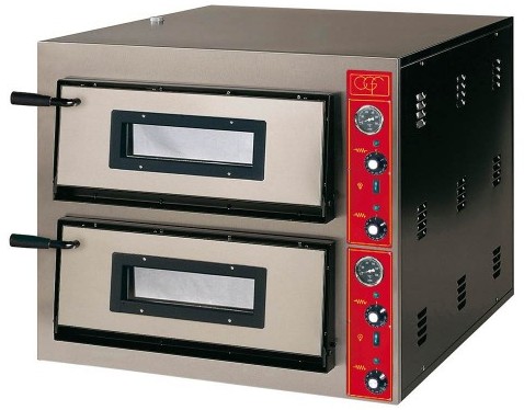 GGF Piec do pizzy E-Line 2x6x30 głęboki | 781512