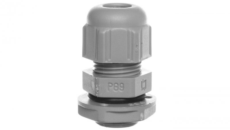 Legrand Dławnica kablowa poliamidowa PG9 IP68 jasnoszara 098021 098021