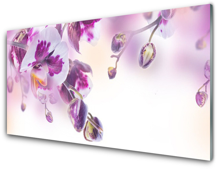 Tulup.pl Panel Szklany Kwiaty Roślina Natura 100x50cm