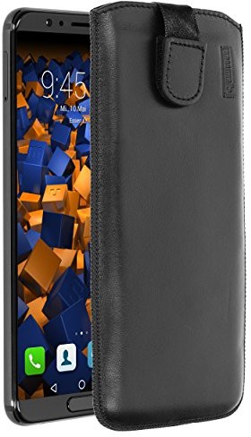 mumbi prawdziwe etui skórzane do Huawei Honor View 10 torby skórzane etui (klapka z funkcją wyciągania pomoc do wyciągania) 25366-Honor View 10