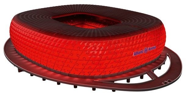 Ravensburger puzzle 3D Allianz Arena edycja nocna) 216 elementów
