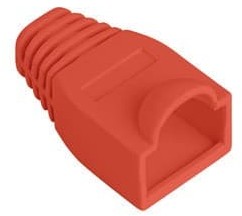 LANBERG Osłonka na wtyk RJ45 czerwona 100 sztuk AKLAGKSAW000038