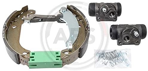 ABS All Brake Systems ABS 111449 zestaw szczęk hamulcowych, komplet z cylindrem 111449