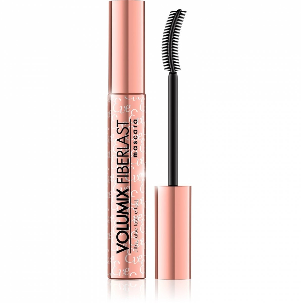 Eveline KOLOROWKA Maskara Volumix Fiberlast Efekt sztucznych rzęs (różowa) 11ml
