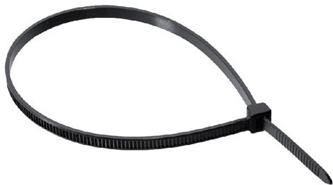 Ac s.a Opaska zaciskowa trytka opaska kablowa 370X4,8 UV czarna