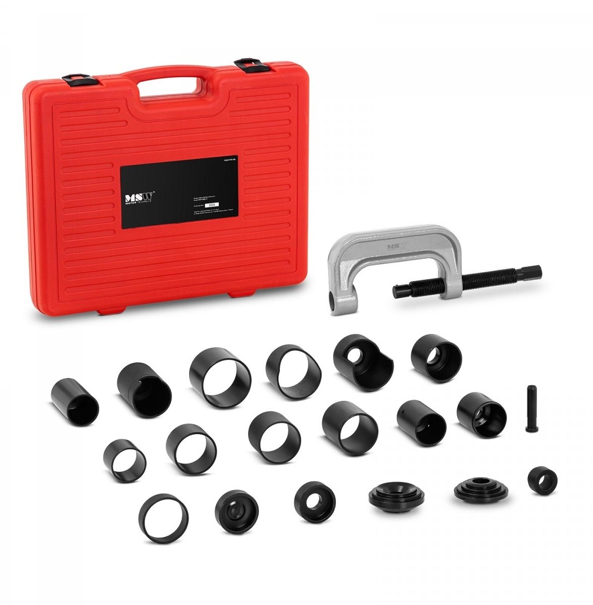 MSW Ściągacz do sworzni kulistych - zestaw - 21 elementów MSW 10061127 MSW-MBJ21.2