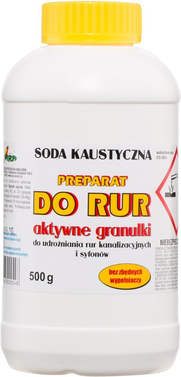 Ara Ara soda kaustyczna preparat do udrożniania rur 500g    47809