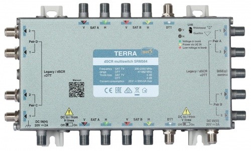 Terra Multiswitch przelotowy SRM-584 dSCR SRM-584