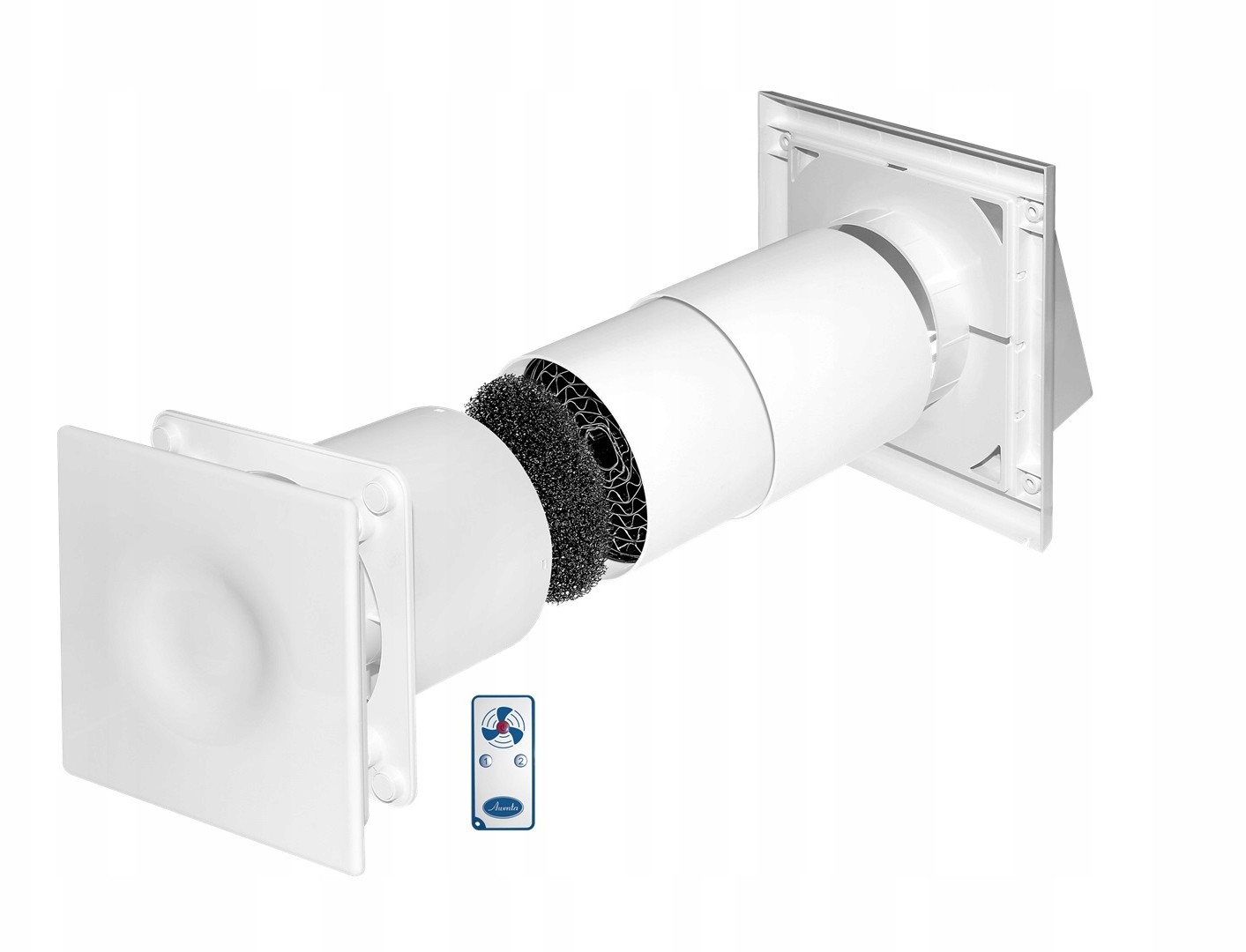 Awenta Rekuperator Kompaktowy HRV100P Z Pilotem