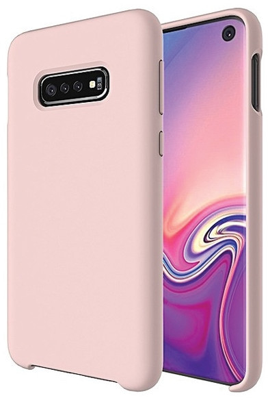 Samsung Inny Etui Silicone S20+ G985 różowo- złoty/rose gold