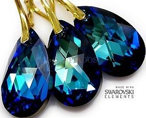 Arande NOWOŚĆ! SWAROVSKI piękny komplet ZŁOTE SREBRO 2097073374