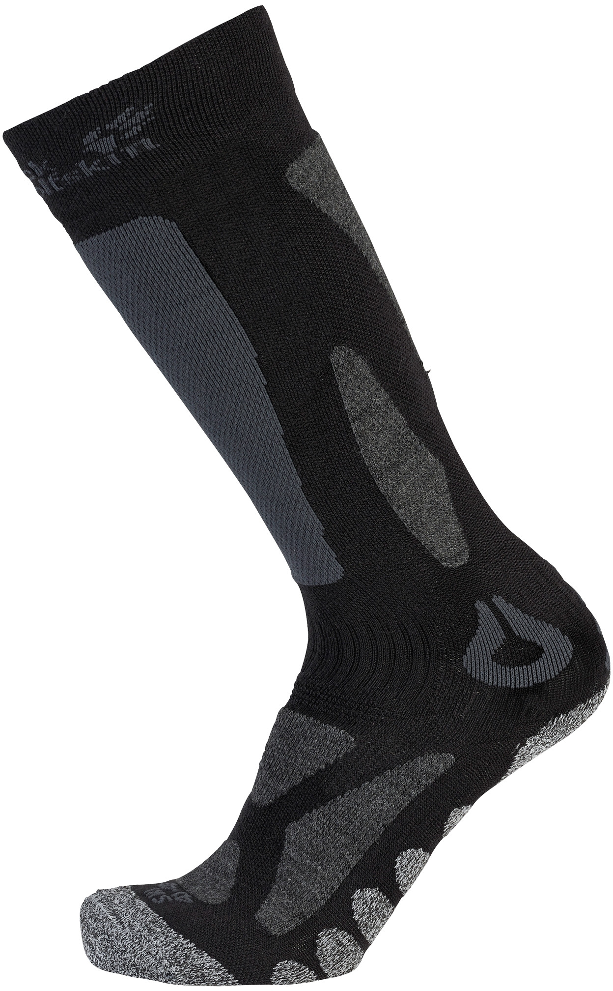 Jack Wolfskin Skarpety SKI MERINO SOCK HIGH CUT black - 35-37 1904452-6000