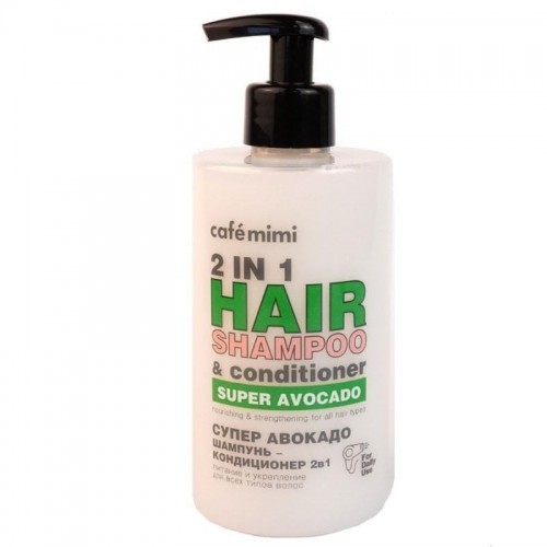 Mimi CAFE Szampon Odżywka 2w1, Super Odżywczy i wzmacniający