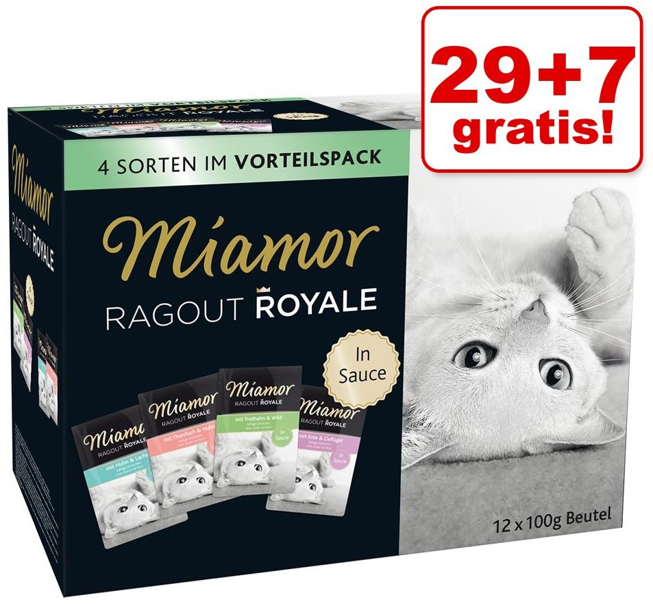 Miamor Pakiet próbny Ragout Royale, 12 x 100 g - Wybór drobiowy w sosie