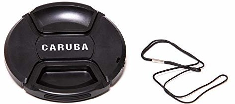 Caruba Caruba Clip Cap Lensdop 67mm osłona obiektywu czarna aparat cyfrowy 6,7 cm - kapturki obiektywów (czarny, aparat cyfrowy, uniwersalny, 6,7 cm) D43308
