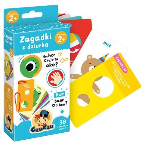 CZUCZU Zestaw Zagadki z dziurką 2+ zawieszka