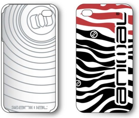 Contour Zwierzę zebra twarda obudowa do iPhone 4 - CD01774-0-0 CD01774-0-0