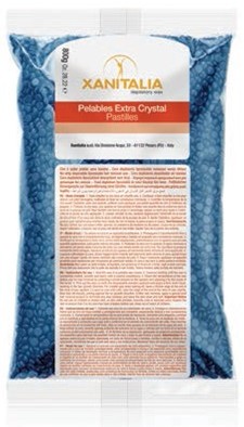 PREMIUM textile Premium Textile - Wosk Bezpaskowy do Depilacji w Perełkach Ocean Blue 800gr