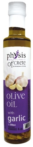 Physis of Crete Oliwa Extra Virgin z czosnkiem 250ml