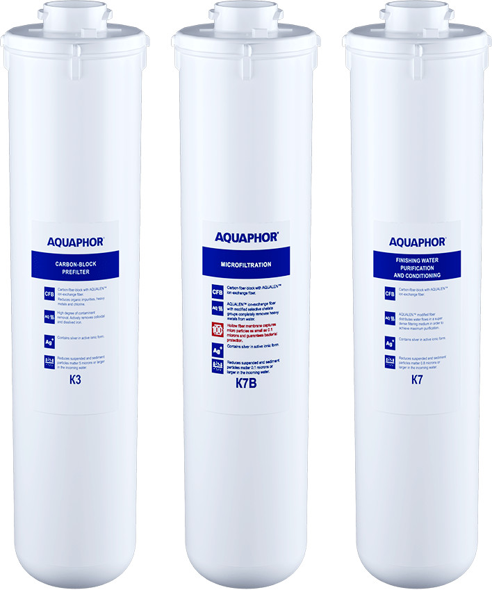 Aquaphor Zestaw wkładów do filtra Kryształ B Komplet wkładów Kryształ B