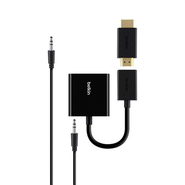 Belkin Adapter AV UNI HDMI TO VGA ADAPTER B2B137-BLK