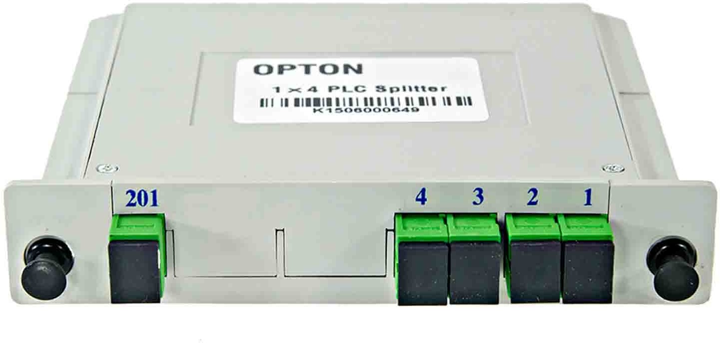 APC Splitter PLC 1:4 SC Casette OP-PLC-1X4-CAS-SCA