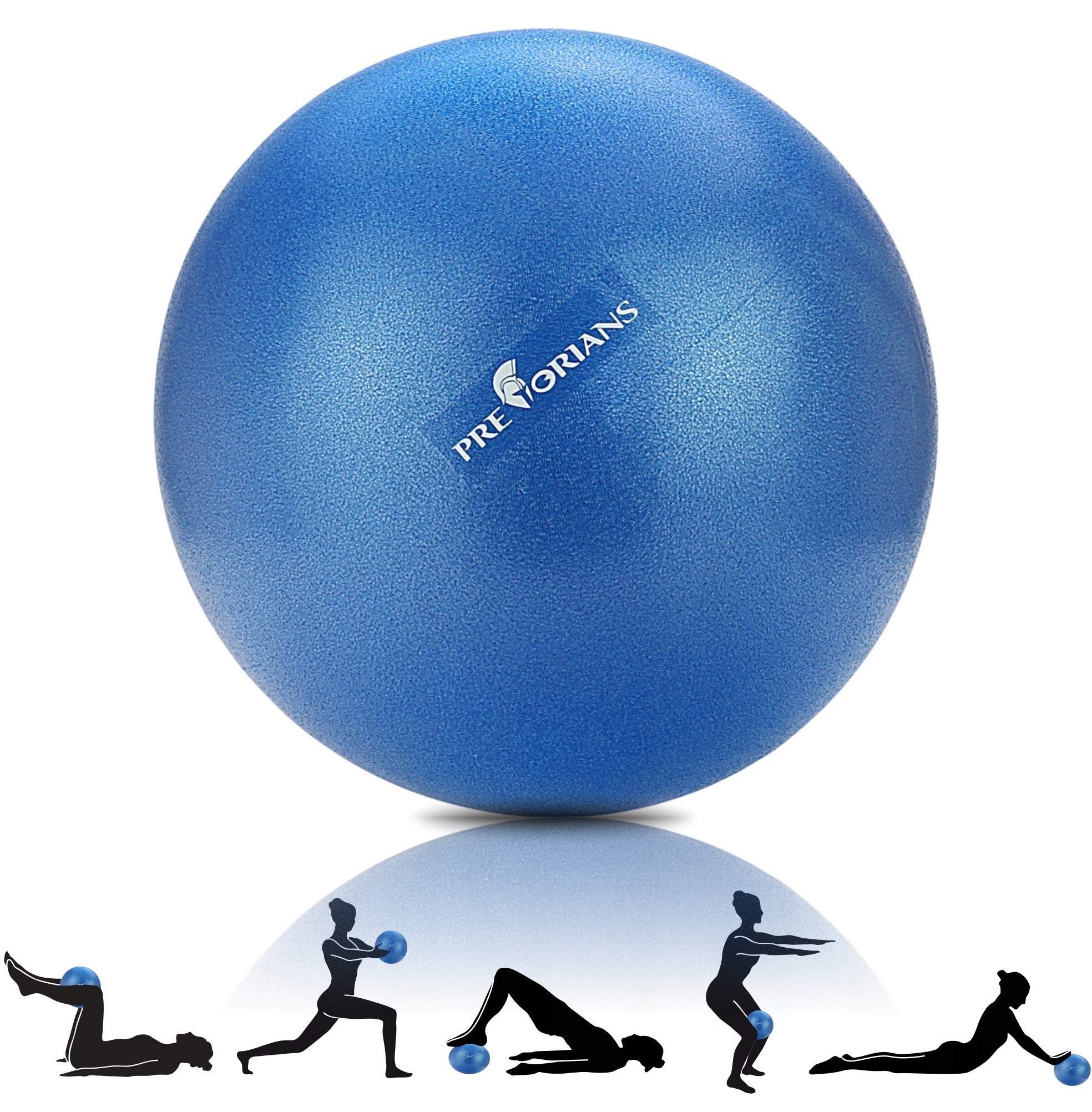 Piłka pilates do ćwiczeń fitness 25cm gimnastyczna